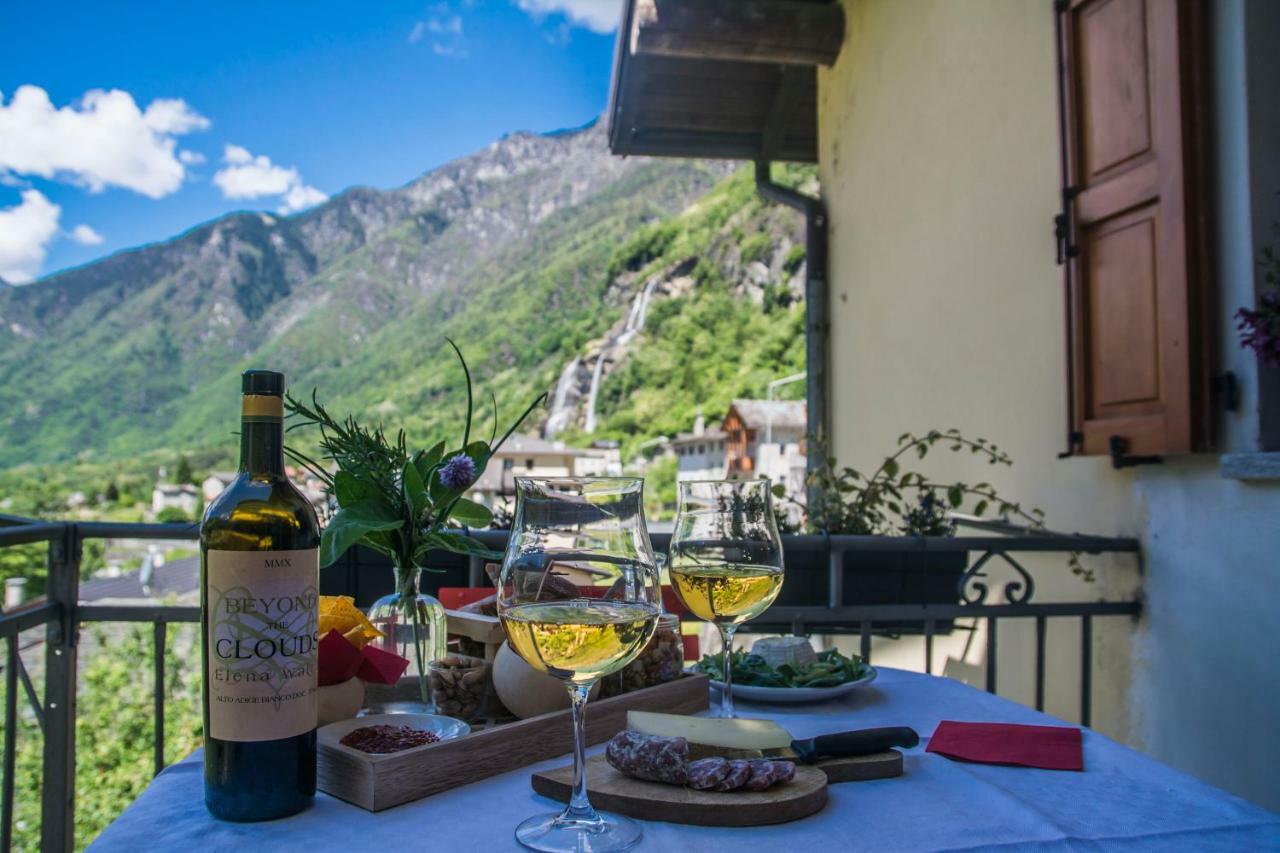 Ca' Nei Ronchi Bregaglia Lägenhet Piuro Exteriör bild